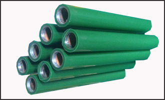 Polyurethane transfer rollers